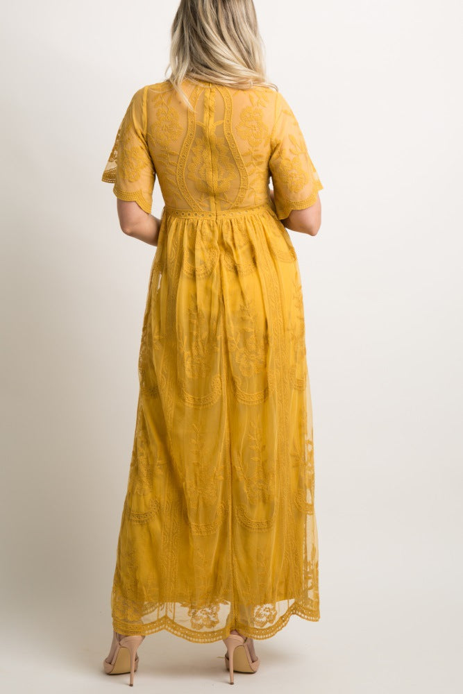 Lace Maternity Dress