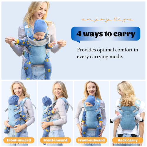 Adjustable Baby Travel Carrier 4-in-1