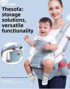 Multifunctional Baby Carrier with Adjustable Straps