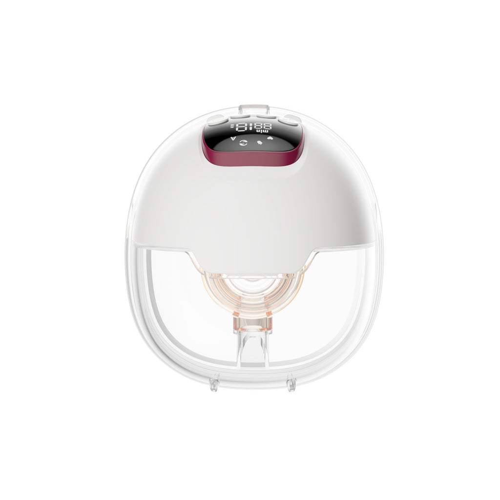Wearable electric breast pump