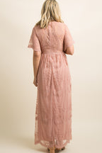 Lace Maternity Dress