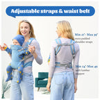 Adjustable Baby Travel Carrier 4-in-1