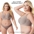 Seamless Nursing Maternity Bra Wire-Free Full Cup