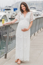 Lace Maternity Dress