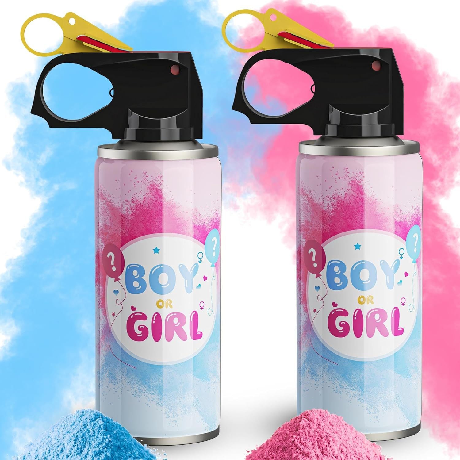 Color spray tank