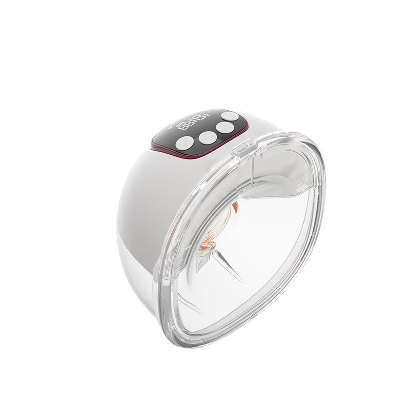 Wearable electric breast pump