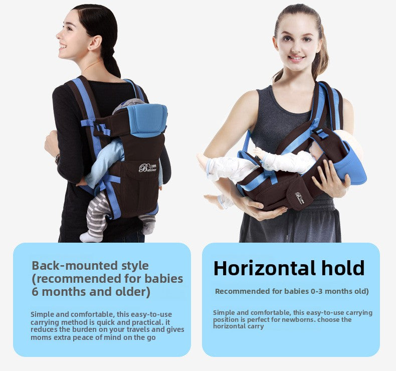 Baby carrier with double straps for Bass Bear