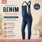 Maternity Jeans Overalls