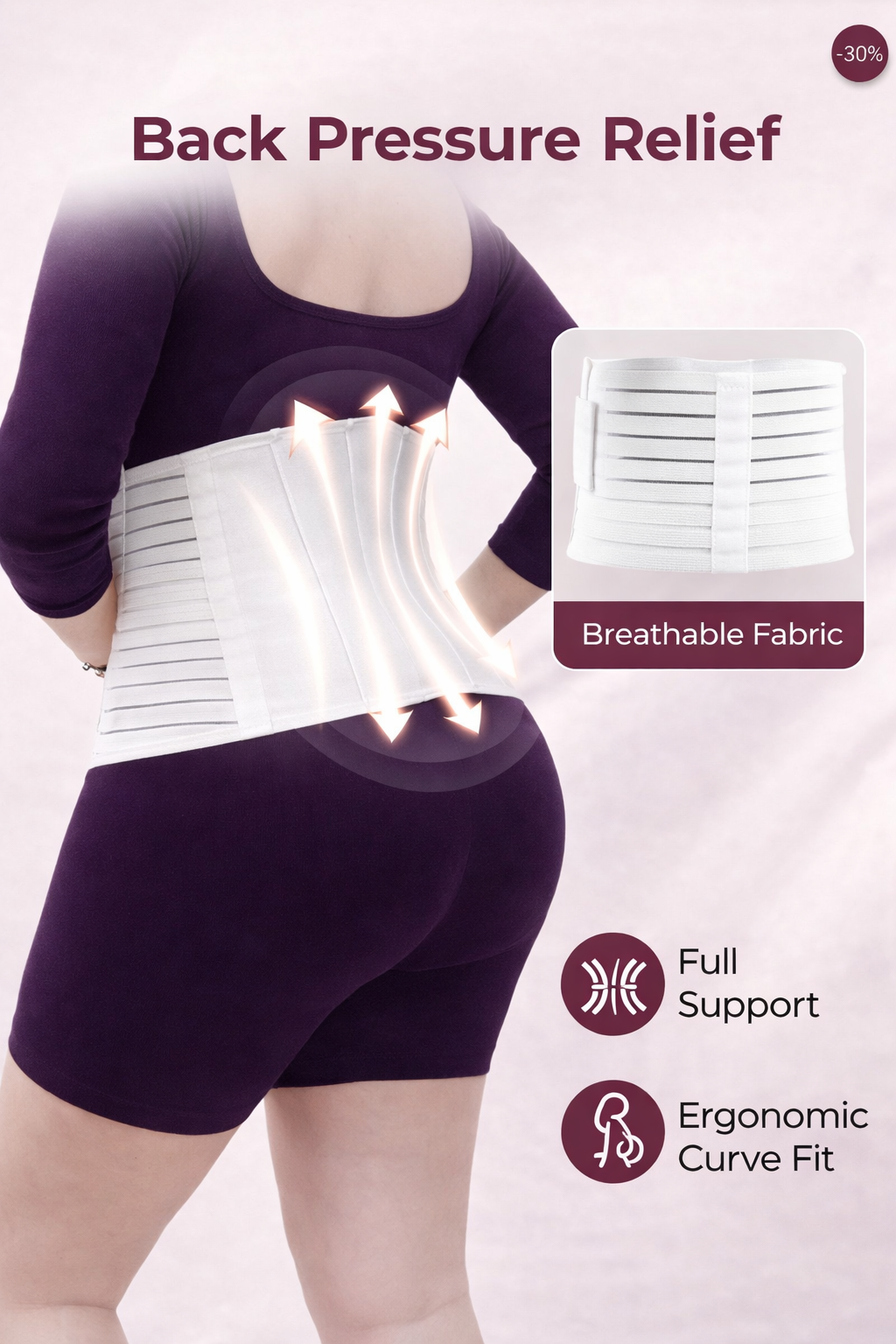 Adjustable Maternity Support Belt