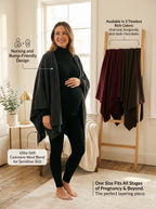 Womens Knitted Cape