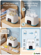 Multi Function Baby Bottle Sterilizer and Milk Warmer