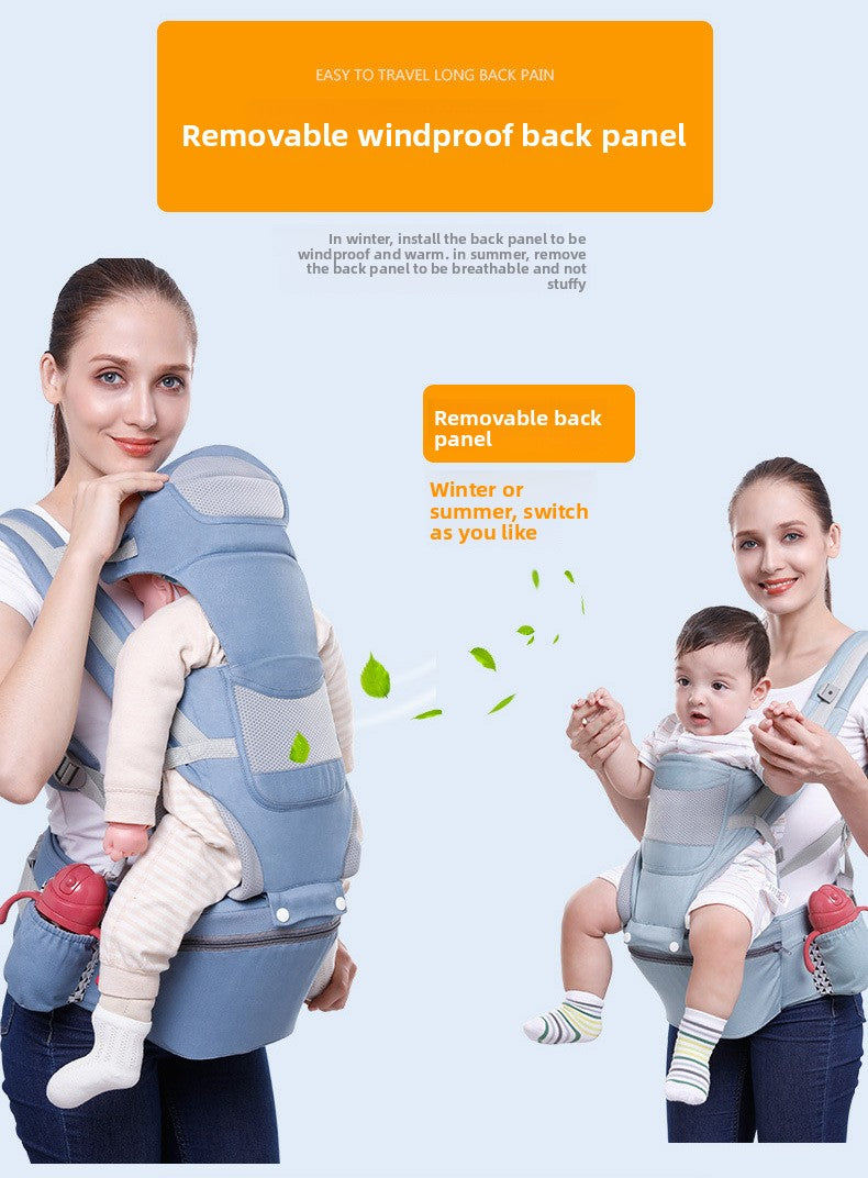 Multifunctional Baby Carrier with Adjustable Straps